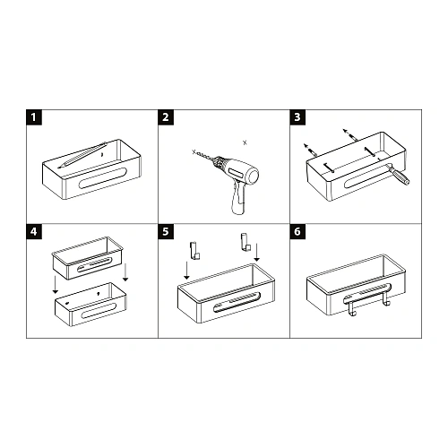 Полка Lemark SHELF LINE с крючками, черный/ вставка-пластик черный 9772044 Полка Lemark SHELF LINE с крючками, черный/ вставка-пластик черный 9772044