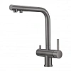 Смеситель для кухни Milacio Ultra 559 (MCU.559.GM) под фильтр, вороненая сталь Смеситель для кухни Milacio Ultra 559 (MCU.559.GM) под фильтр, вороненая сталь