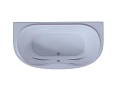 Акриловая ванна Aquatek Мелисса 180x95 радиусная, универсальная, с каркасом MEL180-0000006 Акриловая ванна Aquatek Мелисса 180x95 радиусная, универсальная, с каркасом MEL180-0000006