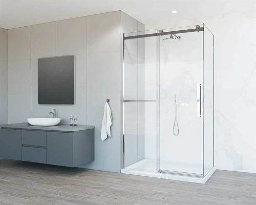 Душевой уголок Vincea Como Soft VSR-1CS8013CL, 1300x800, хром, стекло прозрачное Душевой уголок Vincea Como Soft VSR-1CS8013CL, 1300x800, хром, стекло прозрачное