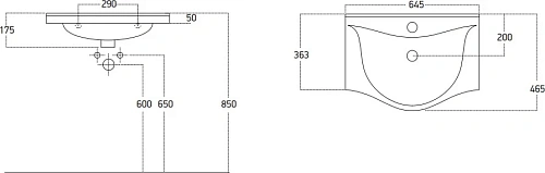 Раковина STWORKI 65 10065-KL 559893 Раковина STWORKI 65 10065-KL 559893