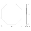Зеркало Evoform Primary BY 0073 45х45 см со шлифованной кромкой Зеркало Evoform Primary BY 0073 45х45 см со шлифованной кромкой