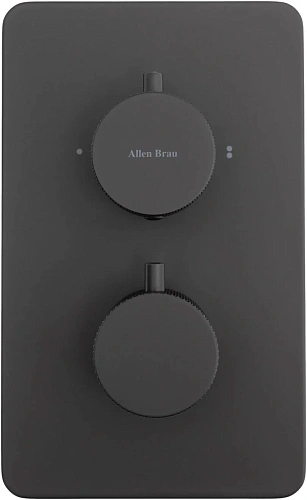 Смеситель для ванны Allen Brau Priority 5.3U123-31 (с внутренней частью, 3 выхода) черный матовый Смеситель для ванны Allen Brau Priority 5.3U123-31 (с внутренней частью, 3 выхода) черный матовый