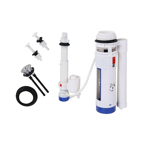 Арматура для бачка Orange C01-004cr для унитаза, 2 режима Арматура для бачка Orange C01-004cr для унитаза, 2 режима