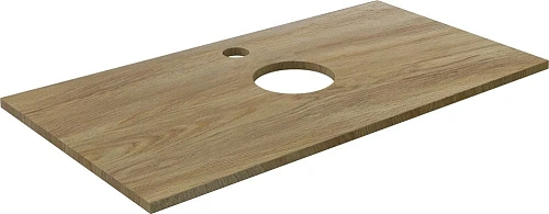 Комплект мебели DIWO Элиста 100 светлое дерево, с раковиной Самара 0116 561319 Комплект мебели DIWO Элиста 100 светлое дерево, с раковиной Самара 0116 561319