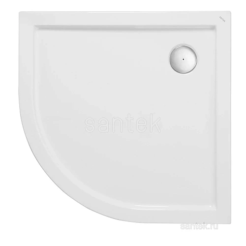 Душевой поддон Santek Палермо 90х90 четверть круга белый 1WH302478 1.WH30.2.478 Душевой поддон Santek Палермо 90х90 четверть круга белый 1WH302478 1.WH30.2.478
