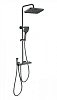 Душевая система Wonzon &amp; Woghand с термостатом, темный графит (WW-B4132-A-BGG)