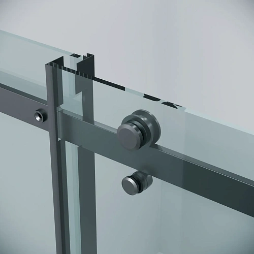 Душевая дверь GROSSMAN Classic 100.K33.04.130.21.00 (130x195) черный матовый, стекло прозрачное Душевая дверь GROSSMAN Classic 100.K33.04.130.21.00 (130x195) черный матовый, стекло прозрачное