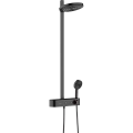 Душевая система Hansgrohe Pulsify S Showerpipe 260 2jet с термостатом для ванны 24241670, матовый че Душевая система Hansgrohe Pulsify S Showerpipe 260 2jet с термостатом для ванны 24241670, матовый че