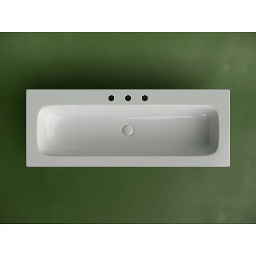 Раковина Ceramica Nova Grace CN7024 мебельная 1210x457x137 с тремя отверстиями под смеситель белый Раковина Ceramica Nova Grace CN7024 мебельная 1210x457x137 с тремя отверстиями под смеситель белый