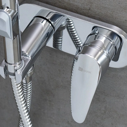 Гигиенический душ Lemark Linara LM0419C, встраиваемый, хром Гигиенический душ Lemark Linara LM0419C, встраиваемый, хром