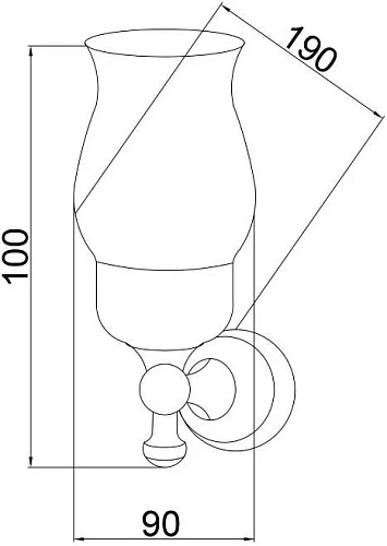 Стакан Boheme Provanse 10804 Стакан Boheme Provanse 10804