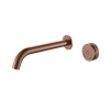 Смеситель для раковины Boheme TECH 158/2-BRB встраиваемый Brushed Bronze