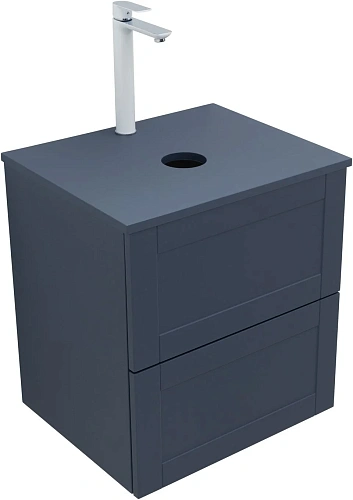Тумба под раковину Aquanet Терра 60 маренго 00313243 подвесная Тумба под раковину Aquanet Терра 60 маренго 00313243 подвесная