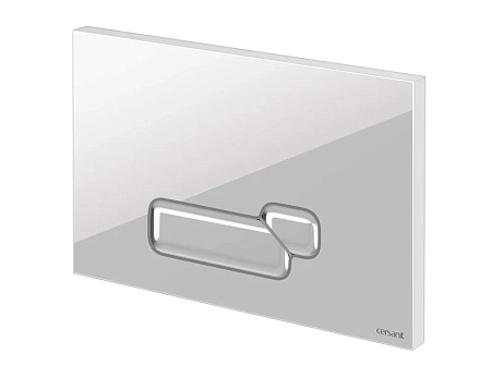 Клавиша смыва Cersanit ACTIS, белая (BU-ACT/Wh) Клавиша смыва Cersanit ACTIS, белая (BU-ACT/Wh)