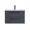 Тумба под раковину CEZARES ECO-CER-800-2C-SO-GR-P Grafito 770x450 подвесная Тумба под раковину CEZARES ECO-CER-800-2C-SO-GR-P Grafito 770x450 подвесная