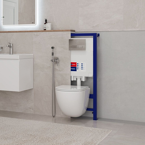 Инсталляция для унитаза Lemark PENEDA механическая, без кнопки смыва 9880001 Инсталляция для унитаза Lemark PENEDA механическая, без кнопки смыва 9880001