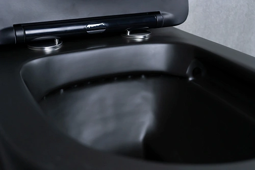 Унитаз подвесной Gid Tr2130bm 62205Y черный матовый 48x36.5x36 с крышкой микролифт Унитаз подвесной Gid Tr2130bm 62205Y черный матовый 48x36.5x36 с крышкой микролифт