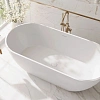 Ванна из искусственного камня Fontana Грейс 1685x758 ФР-00018617 Solid Surface белый матовый Ванна из искусственного камня Fontana Грейс 1685x758 ФР-00018617 Solid Surface белый матовый