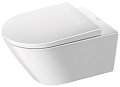 Унитаз подвесной Duravit D-Neo 45770900A1 Rimless с сиденьем микролифт Soft Close, цвет белый Унитаз подвесной Duravit D-Neo 45770900A1 Rimless с сиденьем микролифт Soft Close, цвет белый