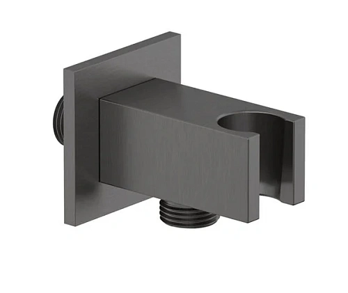 Шланговое подключение Kludi A QA 65569N2-00 с держателем для душа оружейная сталь Шланговое подключение Kludi A QA 65569N2-00 с держателем для душа оружейная сталь