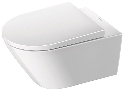 Унитаз подвесной Duravit D-Neo 45770900A1 Rimless с сиденьем микролифт Soft Close, цвет белый Унитаз подвесной Duravit D-Neo 45770900A1 Rimless с сиденьем микролифт Soft Close, цвет белый