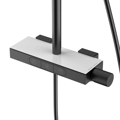 Душевая система Black&White UK5010В Matt Black 5010ВUK Душевая система Black&White UK5010В Matt Black 5010ВUK