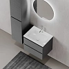 Тумба под раковину Sancos Folk FL60GS 590х445х500 Grey soft, подвесная Тумба под раковину Sancos Folk FL60GS 590х445х500 Grey soft, подвесная