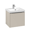 Картинка анонса товара «тумба под раковину villeroy &amp; boch subway 3.0 cashmere grey / cashmere grey c58000vn»