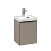 Картинка анонса товара «тумба под раковину villeroy &amp; boch subway 3.0 taupe / taupe c58401vm»