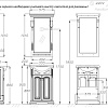 Зеркало Opadiris Риспекто 55, слоновая кость, с выключателем 00-00007053 Зеркало Opadiris Риспекто 55, слоновая кость, с выключателем 00-00007053