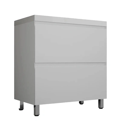 Тумба под раковину Style Line Манхэттен 80 см ЛС-00002371 напольная, белый матовый Тумба под раковину Style Line Манхэттен 80 см ЛС-00002371 напольная, белый матовый