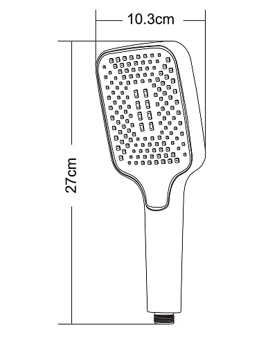 Душевая лейка Orange S14HSb 1 режим, черный Душевая лейка Orange S14HSb 1 режим, черный