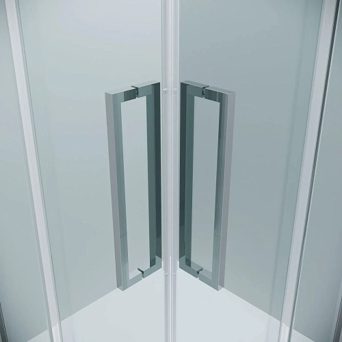 Душевой уголок GROSSMAN Cosmo 300.K33.02.9090.10.00 (90x90x195) квадрат,раздвижная,хром,стекло прозрачное Душевой уголок GROSSMAN Cosmo 300.K33.02.9090.10.00 (90x90x195) квадрат,раздвижная,хром,стекло прозрачное