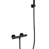 Смеситель для душа Wonzon & Woghand с термостатом, черный матовый (WW-B2063-A-MB) Смеситель для душа Wonzon & Woghand с термостатом, черный матовый (WW-B2063-A-MB)