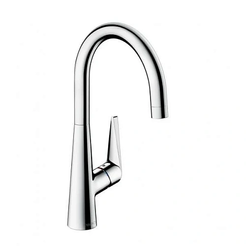 Смеситель для кухни Hansgrohe 260, для водонагревателей открытого типа, 1jet 72812000, хром Смеситель для кухни Hansgrohe 260, для водонагревателей открытого типа, 1jet 72812000, хром