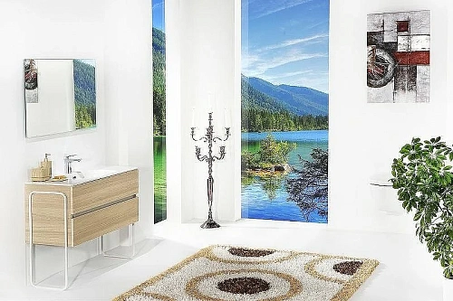 Тумба под раковину Armadi Art VALLESSI 100 Дуб светлый матовый фактурный 837-100-L Тумба под раковину Armadi Art VALLESSI 100 Дуб светлый матовый фактурный 837-100-L