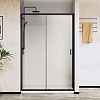 Картинка анонса товара «душевая дверь vincea city vds-5ct150clb, 1500, черный, стекло прозрачное»
