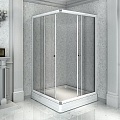 Душевой уголок Radomir Дрим 100х110 1-03-1-1-0-1231 прямоугольный, левый стекло матовое, поддон с каркасом и сифоном, профиль белый Душевой уголок Radomir Дрим 100х110 1-03-1-1-0-1231 прямоугольный, левый стекло матовое, поддон с каркасом и сифоном, профиль белый