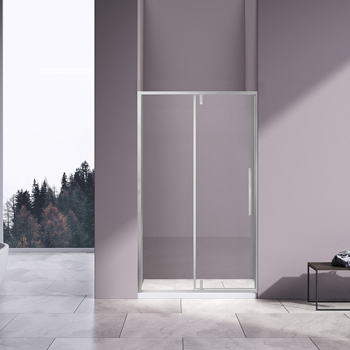 Душевая дверь Vincea Slim-N VDP-4SN100CL хром, стекло прозрачное Душевая дверь Vincea Slim-N VDP-4SN100CL хром, стекло прозрачное