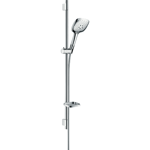 Душевой гарнитур Hansgrohe Raindance Select E 150 3jet/Unica S Puro 90 27857000 хром Душевой гарнитур Hansgrohe Raindance Select E 150 3jet/Unica S Puro 90 27857000 хром