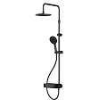 Душевая система AM.PM X-Joy F0785A622 верхний душ 220мм, черный Душевая система AM.PM X-Joy F0785A622 верхний душ 220мм, черный