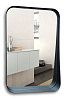 Картинка анонса товара «зеркало silver mirrors 560x850 полка, рама металл мартин (фр-00002483)»