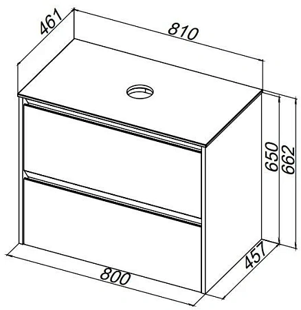 Столешница Allen Brau Activity 80 1.34022.ST акриловый камень сатин Столешница Allen Brau Activity 80 1.34022.ST акриловый камень сатин