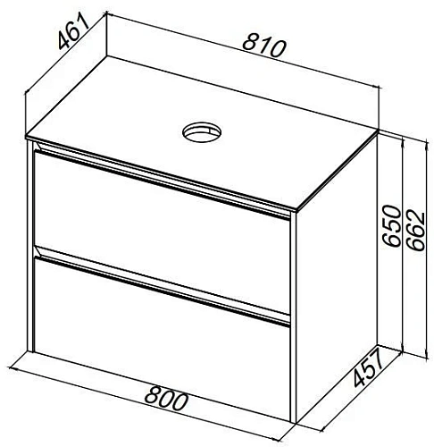 Столешница Allen Brau Activity 80 1.34022.ON акриловый камень оникс Столешница Allen Brau Activity 80 1.34022.ON акриловый камень оникс