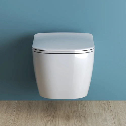 Унитаз подвесной BelBagno GENOVA BB1102CH/BB1102SC безободковый с сиденьем Унитаз подвесной BelBagno GENOVA BB1102CH/BB1102SC безободковый с сиденьем