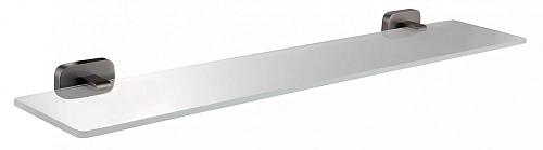 Полка Wonzon & Woghand стеклянная, темный графит (WW-9327) Полка Wonzon & Woghand стеклянная, темный графит (WW-9327)