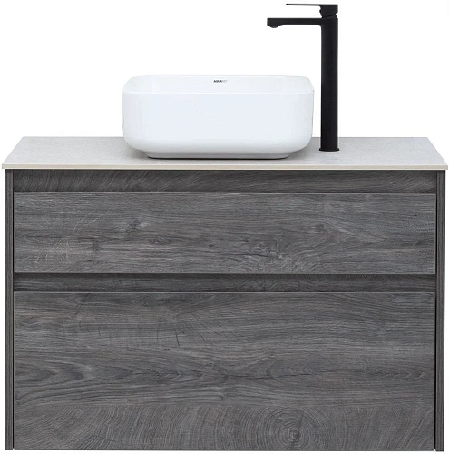 Тумба под раковину Aquanet Nova Lite 90 дуб рошелье (2 ящика) 00242267 Тумба под раковину Aquanet Nova Lite 90 дуб рошелье (2 ящика) 00242267