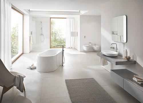 Биде подвесное GROHE Essence Ceramic, альпин-белый (3957400H) Биде подвесное GROHE Essence Ceramic, альпин-белый (3957400H)