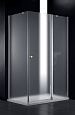 Душевой уголок CEZARES ELENA-W-AH-1-100/80-P-Cr-R 100x80см стекло рифленое, профиль хром Душевой уголок CEZARES ELENA-W-AH-1-100/80-P-Cr-R 100x80см стекло рифленое, профиль хром